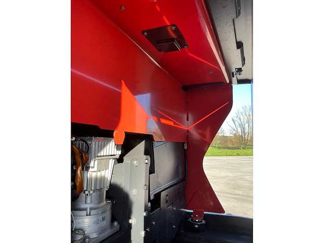 2020 linde r14g-01 reach truck op grote wielen en vorkversteller - afbeelding 54 van  56