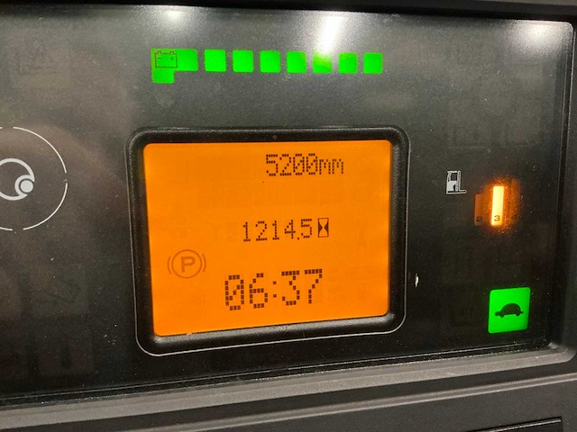 2020 linde r14g-01 reach truck op grote wielen en vorkversteller - afbeelding 55 van  56