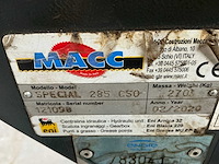 2020 macc special 285 cso metalen horizontale bandzaagmachine - afbeelding 7 van  15