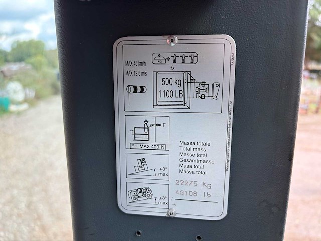 2020 magni rth 6.30 volvo motor - verreiker - hoogtewerker - telehandlers - afbeelding 17 van  58