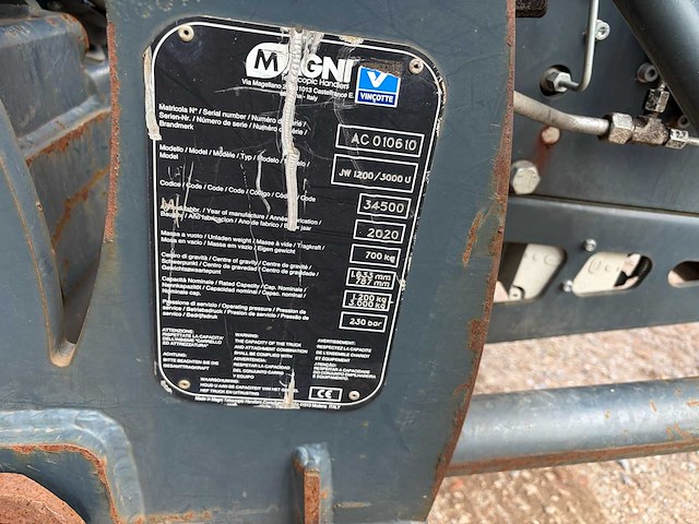2020 magni rth 6.30 volvo motor - verreiker - hoogtewerker - telehandlers - afbeelding 24 van  58