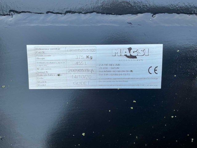 2020 magsi cw 30 godet dieplepelbak - afbeelding 8 van  8