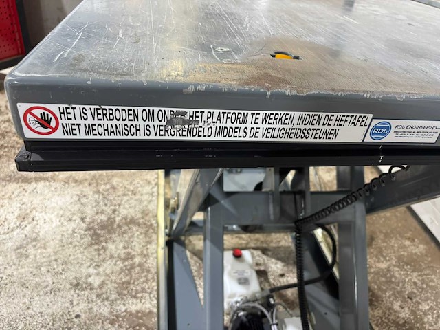 2020 marco professionele schaarheftafel (500 kg) - functioneel - afbeelding 2 van  14
