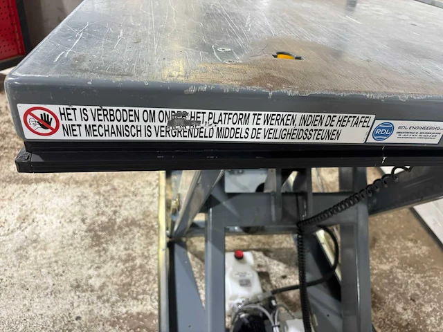 2020 marco professionele schaarheftafel (500 kg) - functioneel - afbeelding 2 van  14