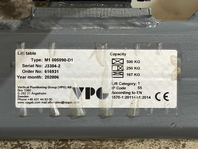 2020 marco professionele schaarheftafel (500 kg) - functioneel - afbeelding 3 van  14