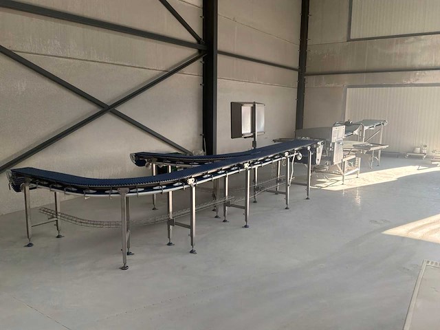 2020 marel saimon d1500 pehd slicing productielijn voor voedselverwerking - afbeelding 1 van  13