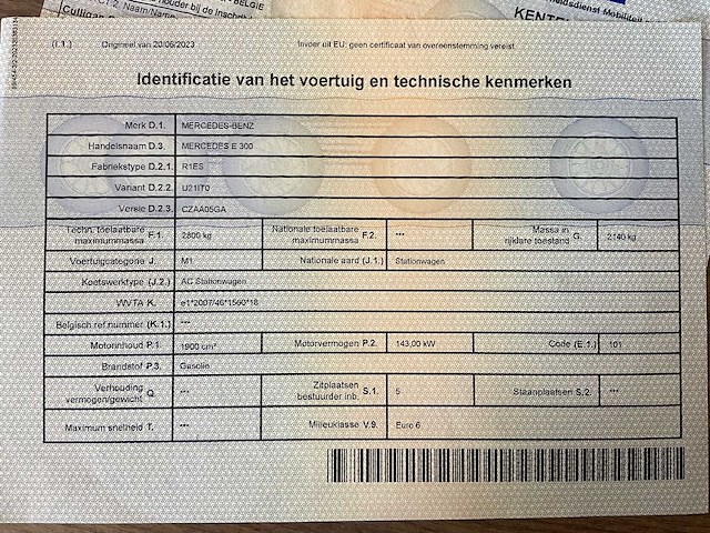 2020 mercedes-benz e300 amg line - plug-in hybride - panodak - trekhaak - afbeelding 79 van  83