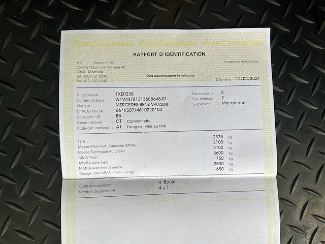 2020 mercedes-benz v-klasse 300d 2.0 auto - afbeelding 47 van  54