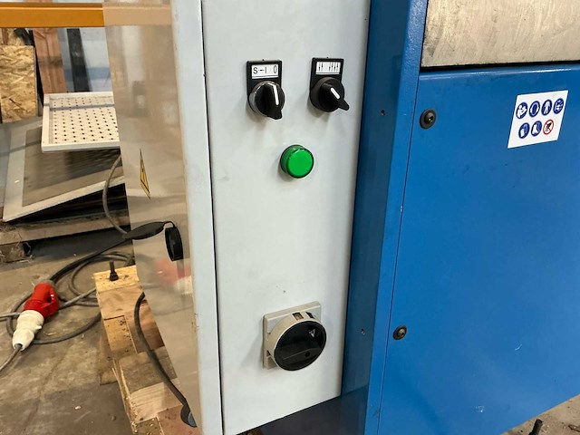 2020 metallkraft mtbs 2055-30e gemotoriseerde plaatschaar - afbeelding 3 van  14