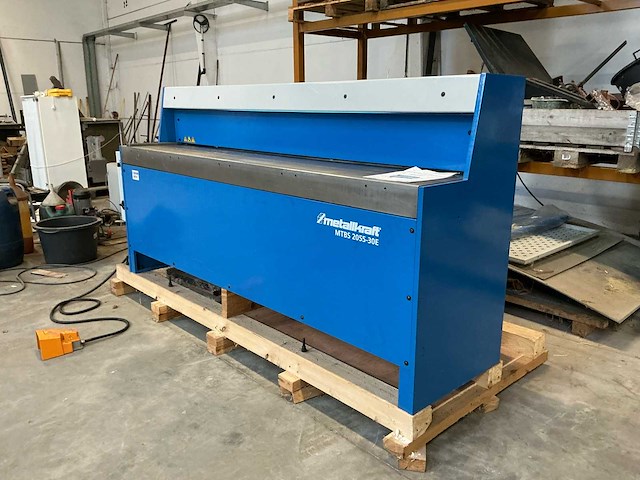 2020 metallkraft mtbs 2055-30e gemotoriseerde plaatschaar - afbeelding 1 van  14