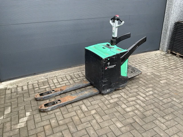 2020 mitsubishi pbv0n2 elektrische pallettruck - afbeelding 1 van  19