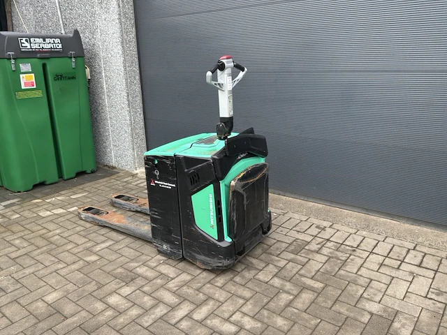 2020 mitsubishi pbv0n2 elektrische pallettruck - afbeelding 18 van  19