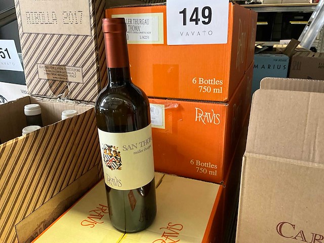 2020 müller thurgau san thomà witte wijn (39x) - afbeelding 1 van  4