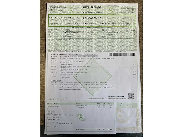 2020 nissan nv400 lichte vracht - afbeelding 35 van  36