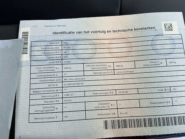 2020 opel movano biturbo bedrijfswagen - afbeelding 2 van  18