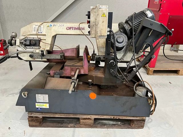 2020 optimum s 350dg metalen horizontale bandzaagmachine - afbeelding 6 van  13