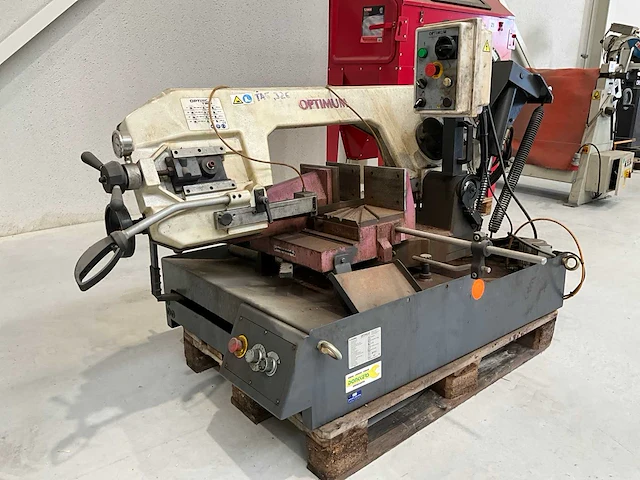 2020 optimum s 350dg metalen horizontale bandzaagmachine - afbeelding 1 van  13