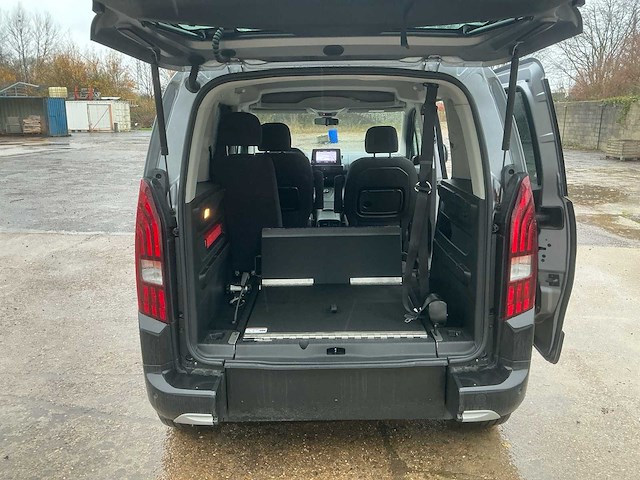 2020 peugeot rifter mindervalide wagen personen - afbeelding 14 van  22