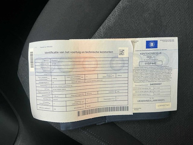 2020 peugeot rifter mindervalide wagen personen - afbeelding 15 van  22