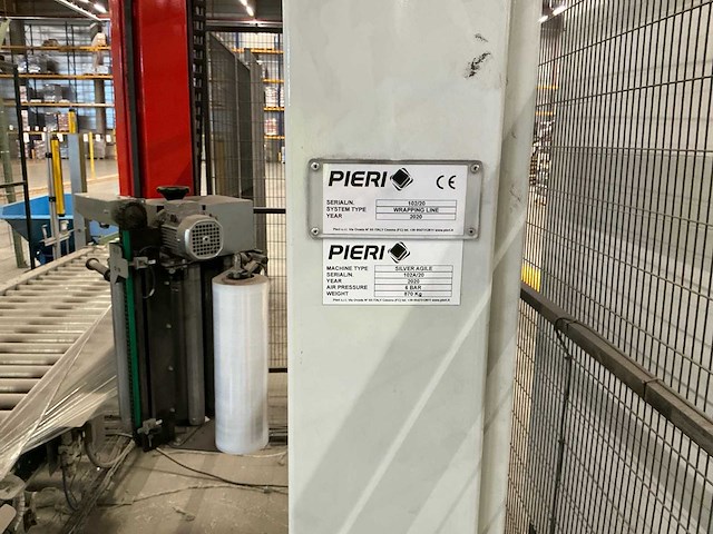 2020 pieri wrapping line palletwikkelingsstraat - afbeelding 2 van  10