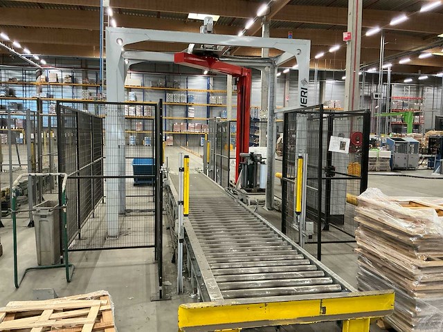 2020 pieri wrapping line palletwikkelingsstraat - afbeelding 1 van  10