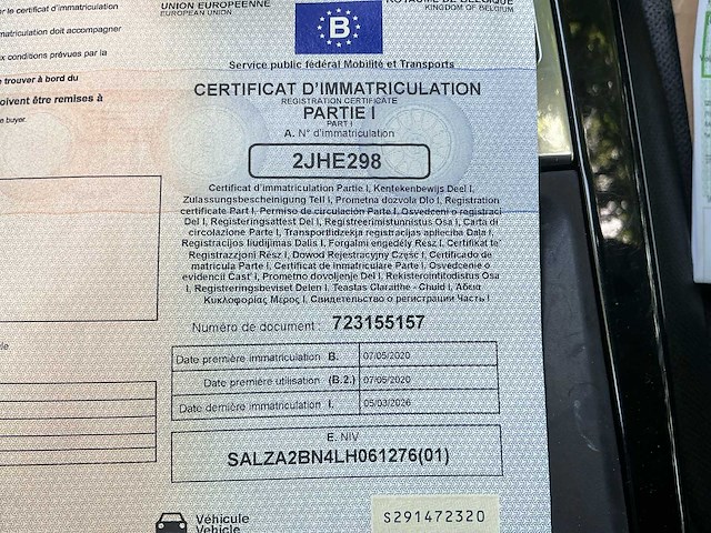 2020 range rover evoque personenauto - afbeelding 25 van  30