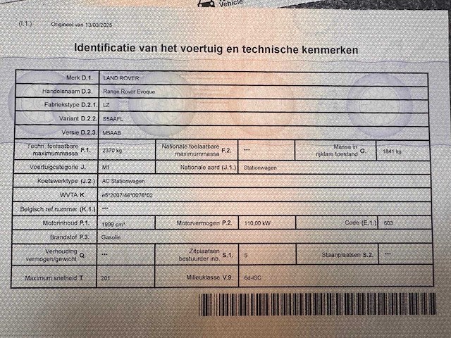 2020 range rover evoque - afbeelding 24 van  32