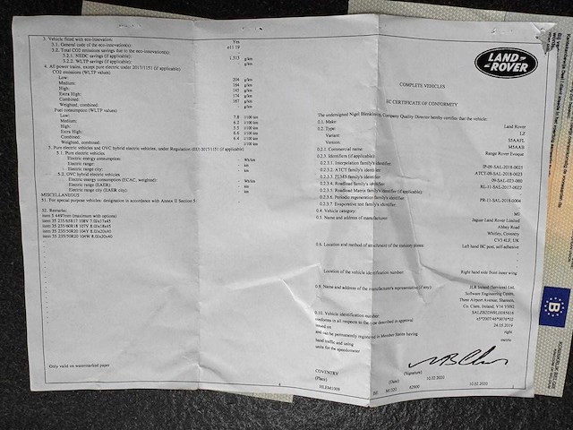 2020 range rover evoque - afbeelding 25 van  32