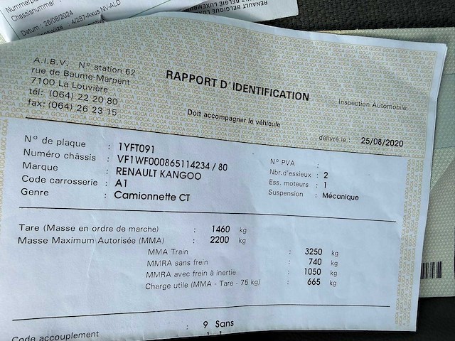2020 renault kangoo - euro 6d - 67000km - afbeelding 28 van  40