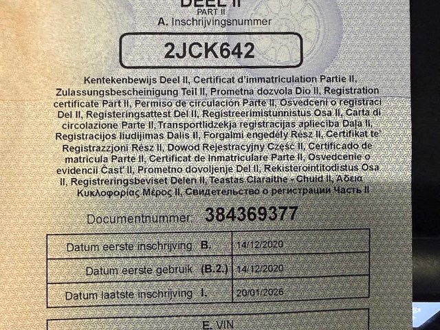 2020 renault kangoo lichte vracht - 77000km - euro 6 - afbeelding 28 van  35