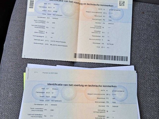 2020 renault kangoo lichte vracht - 88000km - euro 6d - afbeelding 35 van  44