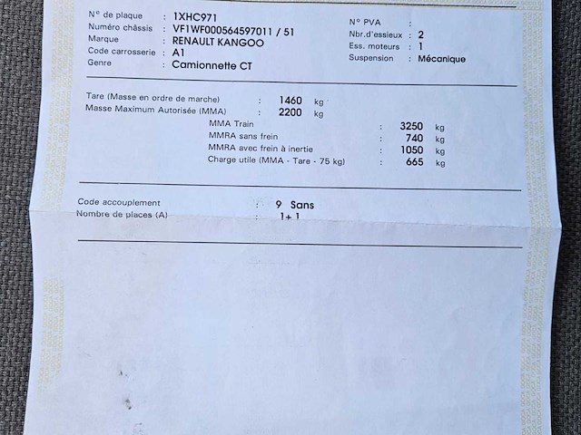 2020 renault kangoo lichte vracht - 88000km - euro 6d - afbeelding 37 van  44