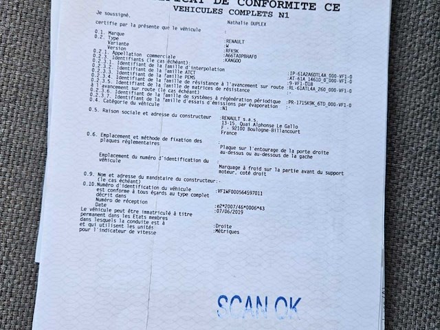 2020 renault kangoo lichte vracht - 88000km - euro 6d - afbeelding 38 van  44