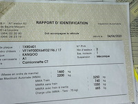 2020 renault kangoo lichte vracht - geldige technische keuring - 88000km - afbeelding 19 van  39