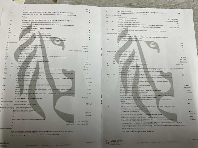 2020 renault master chassis cabine - euro 6 - airco - afbeelding 41 van  48