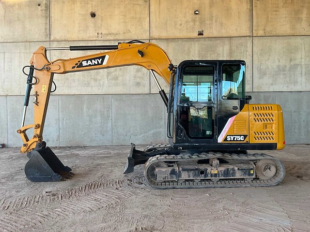 2020 sany sy75c rupsgraafmachine - afbeelding 1 van  34
