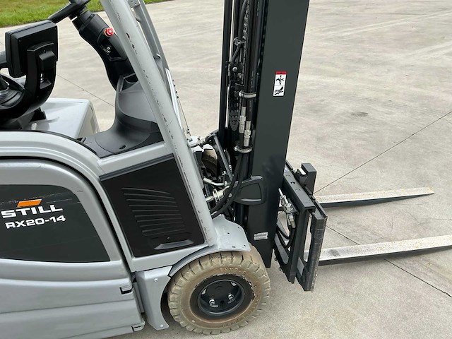 2020 still rx20-14c vorkheftruck + still lithium lader - afbeelding 4 van  13