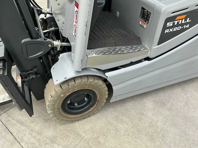2020 still rx20-14c vorkheftruck + still lithium lader - afbeelding 26 van  84