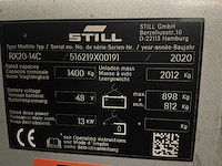 2020 still rx20-14c vorkheftruck - afbeelding 70 van  81