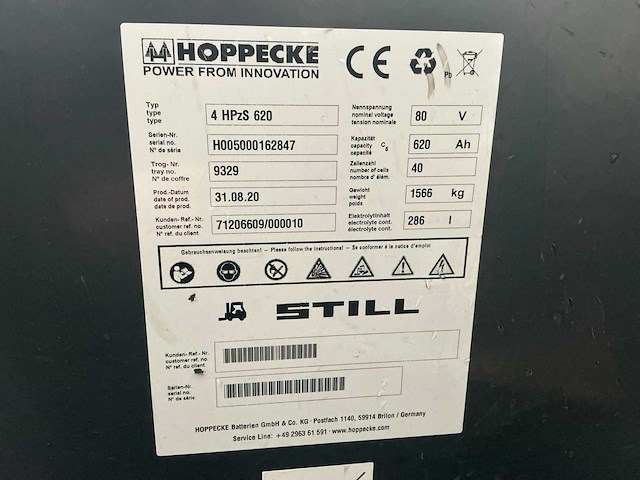 2020 still rx60-25 vorkheftruck - afbeelding 58 van  134
