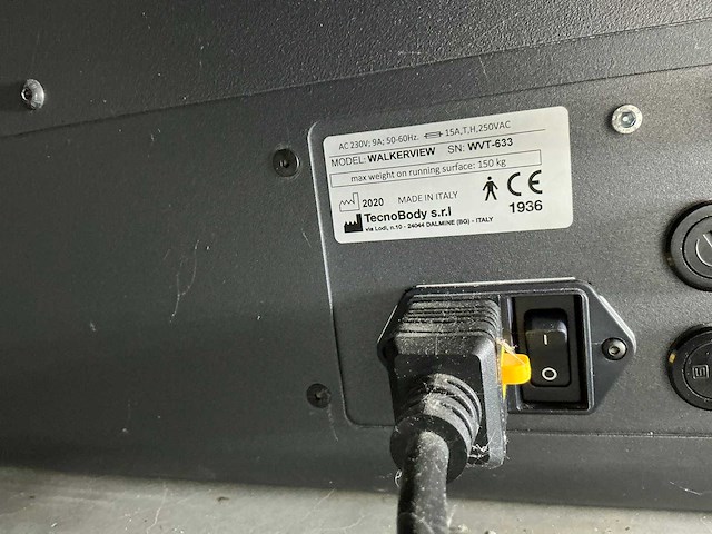 2020 tecnobody walker view loopband/gangbeeldanalyse apparaat - afbeelding 12 van  12