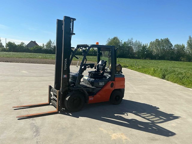 2020 toyota 8fgj35 vorkheftruck - afbeelding 74 van  124
