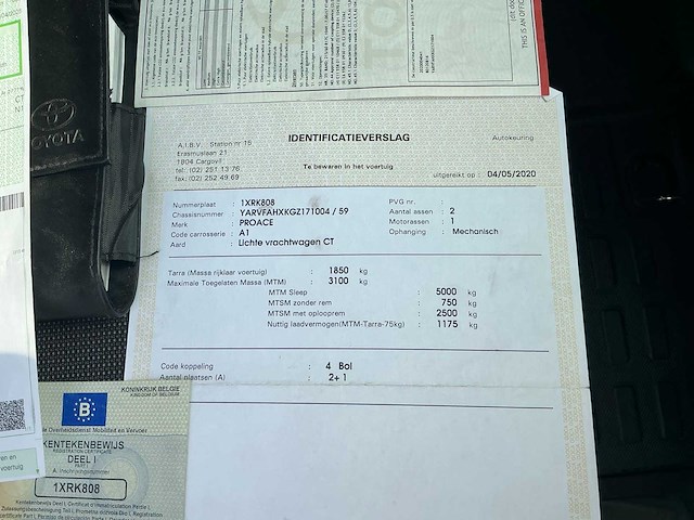 2020 toyota proace bedrijfswagen - afbeelding 33 van  41