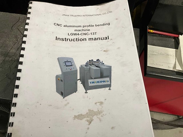 2020 truepro lgw4-cnc-13t cnc buigmachine aluminium profielen - afbeelding 4 van  5