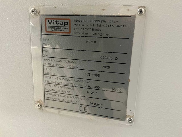 2020 vitap k2 2.0 cnc frees/houtbewerkingsmachine - afbeelding 6 van  26