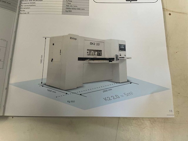 2020 vitap k2 2.0 cnc frees/houtbewerkingsmachine - afbeelding 15 van  26