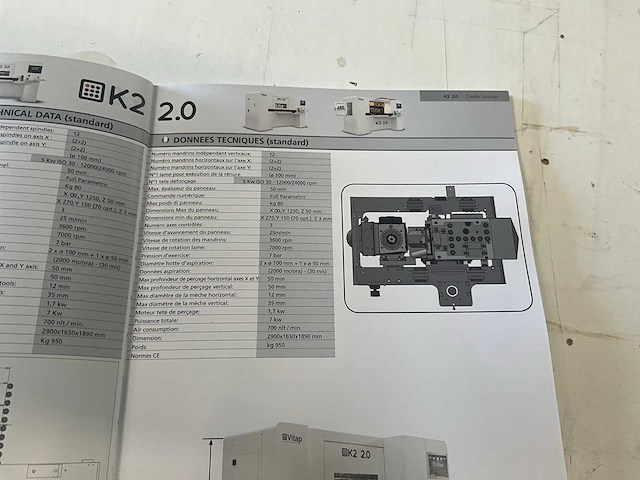 2020 vitap k2 2.0 cnc frees/houtbewerkingsmachine - afbeelding 16 van  26