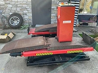 2020 voertuiglift hy3512 verplaatsbare brug - afbeelding 1 van  8