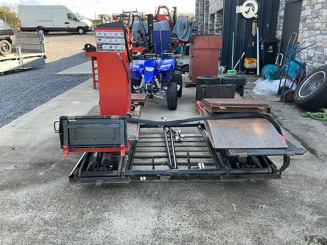 2020 voertuiglift hy3512 verplaatsbare brug - afbeelding 8 van  8