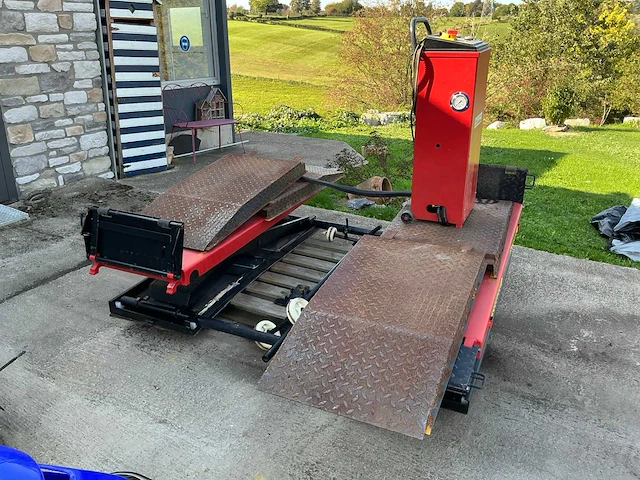 2020 voertuiglift hy3512 verplaatsbare brug - afbeelding 2 van  8